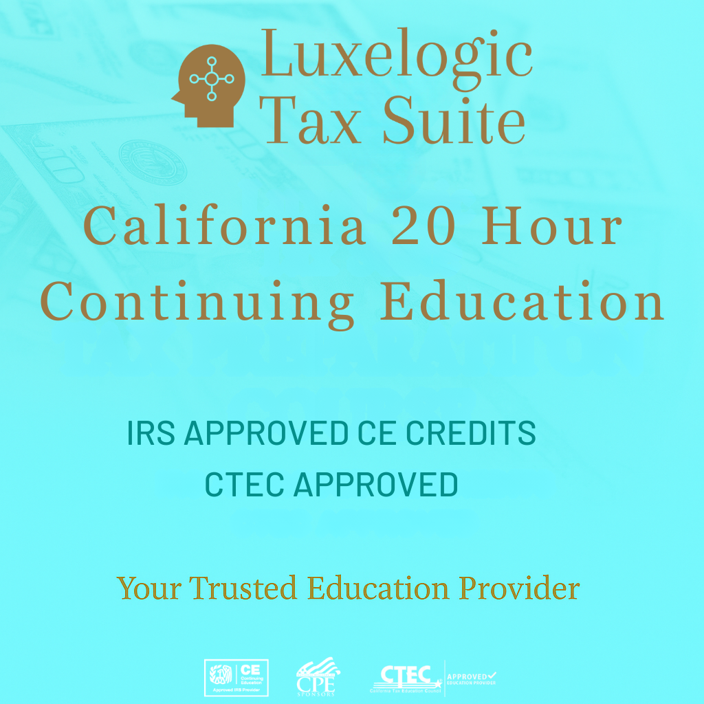 California 20 Hour Continuing Education