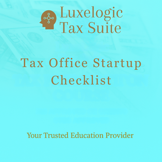 Tax Office Startup Checklist