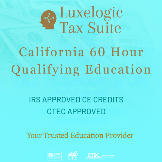 California 60 Hour Qualifying Education